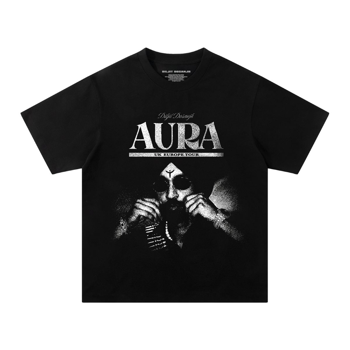 MAIN AURA BLACK T-SHIRT