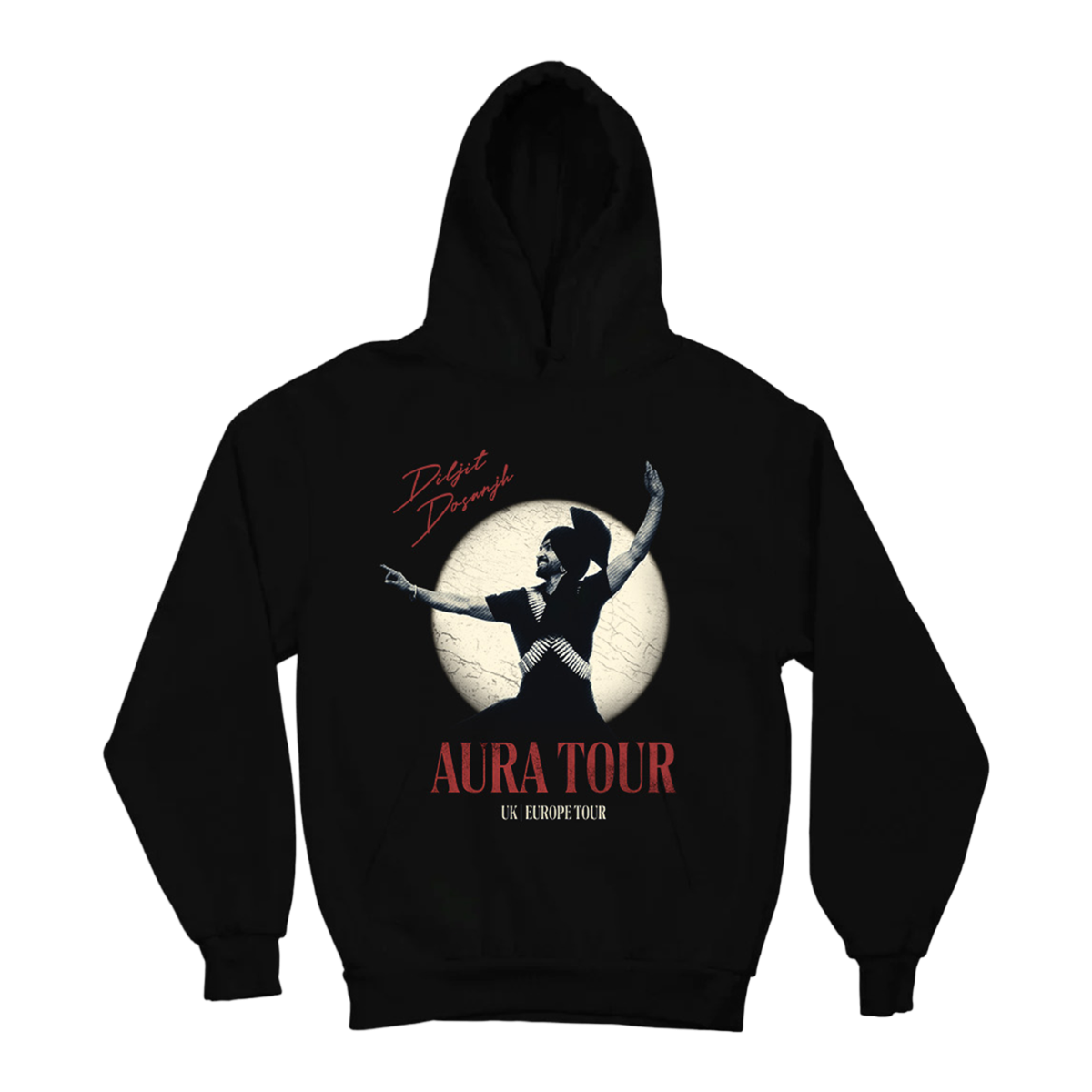 MAIN AURA BLACK HOODIE
