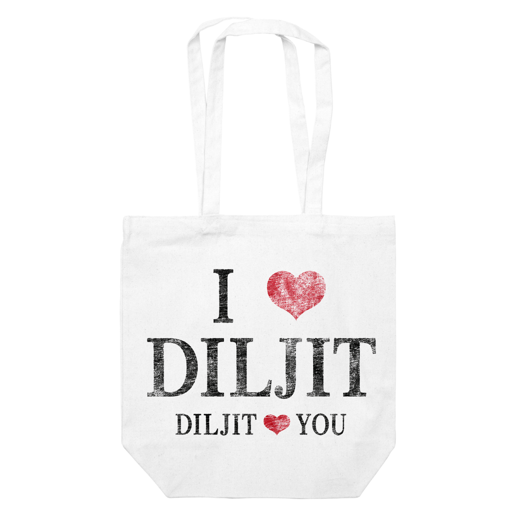 I LOVE DILJIT TOTE BAG EU
