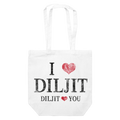 I LOVE DILJIT TOTE BAG EU