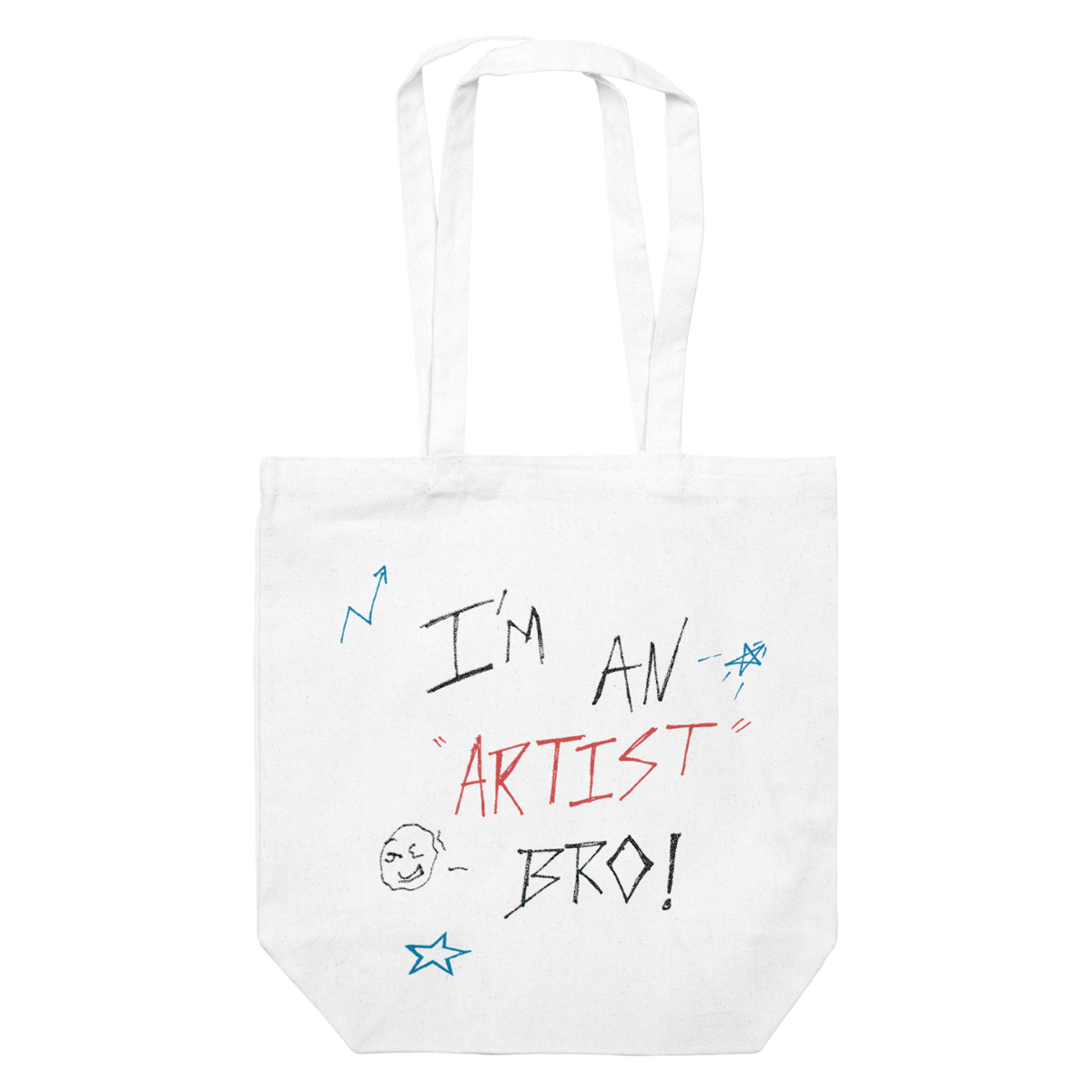 I'M AN ARTIST BRO TOTE BAG