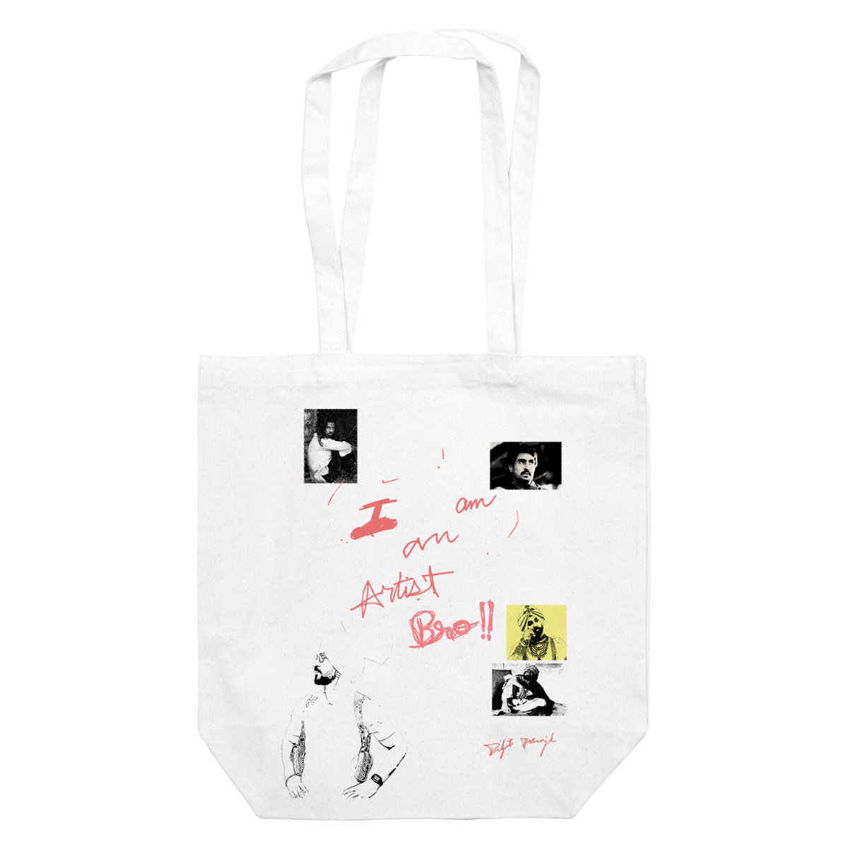 I'M AN ARTIST BRO TOTE BAG