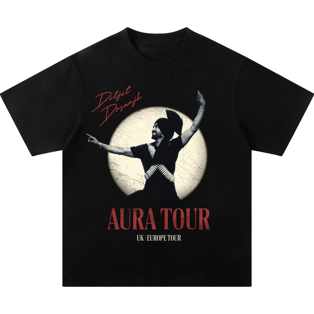 AURA TOUR BLACK T-SHIRT